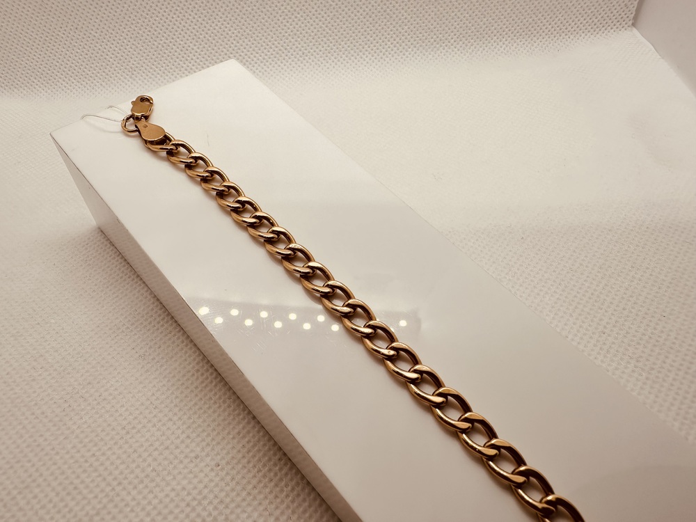 БРАСЛЕТ ПУСТОТЕЛЫЙ Фантазия (Au 585)