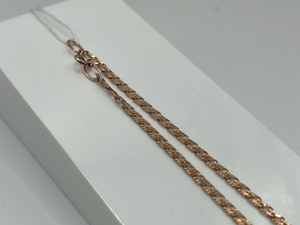 ЦЛР3585 ЦЕПЬ ПОЛНОВЕСНАЯ Ромб тройной (Au 585)