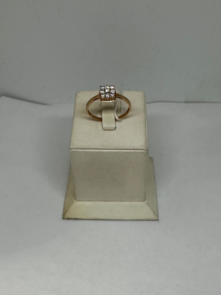 КОЛКМИ585 КОЛЬЦО С КАМНЯМИ (Au 585)