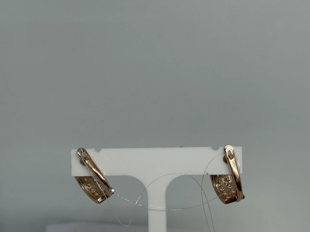 СЕРЬГИ С КАМНЯМИ (Au 585)