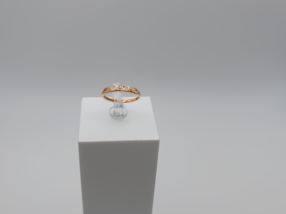 КОЛКМИ585 КОЛЬЦО С КАМНЯМИ (Au 585)