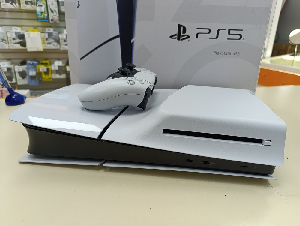 Игровая приставка PlayStation 5 Slim 1TB (С дисководом)