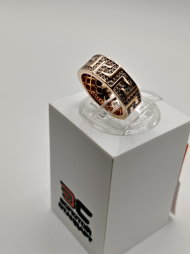 КОЛКМИ585 КОЛЬЦО С КАМНЯМИ (Au 585)