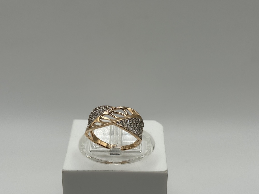 КОЛКМИ585 КОЛЬЦО С КАМНЯМИ (Au 585)