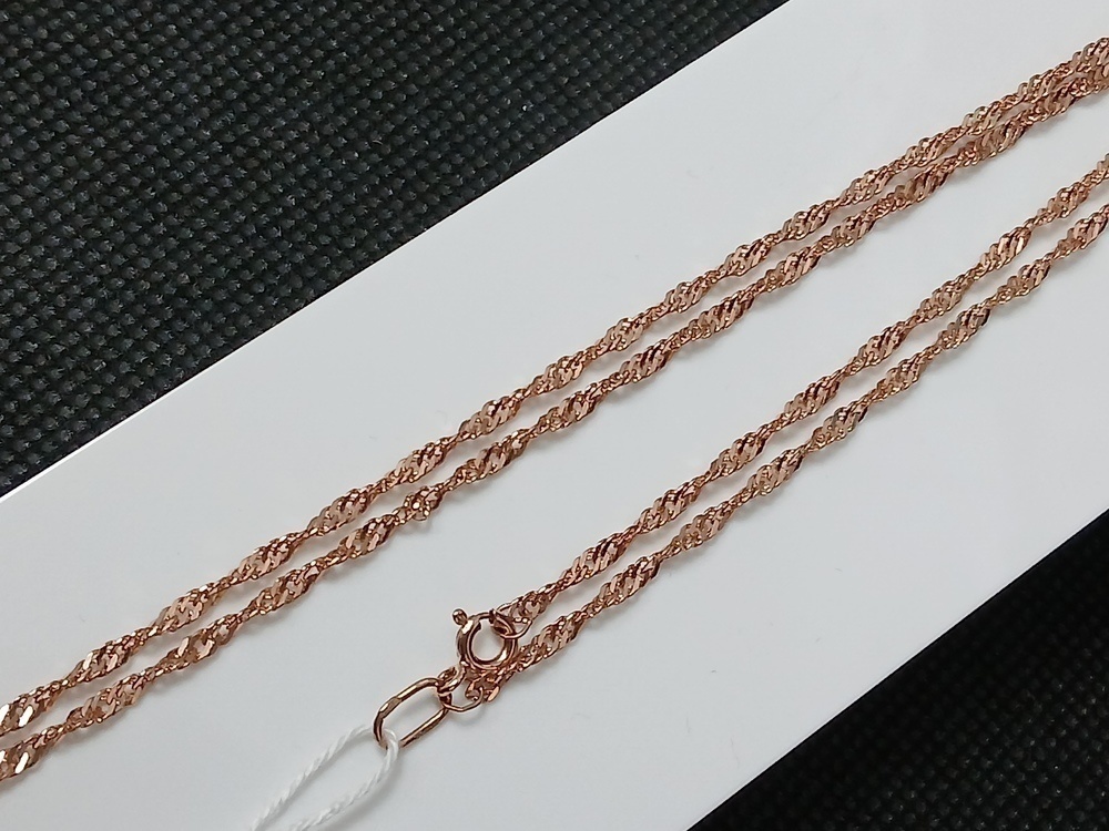 ЦЛСИ585 ЦЕПЬ ПОЛНОВЕСНАЯ Сингапур (Au 585)