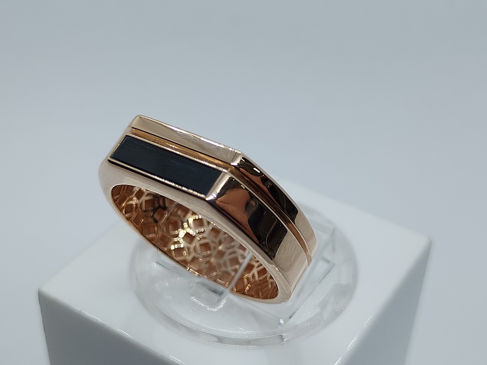 КОЛЬЦО ПЕЧАТКА с камнем (Au 585)