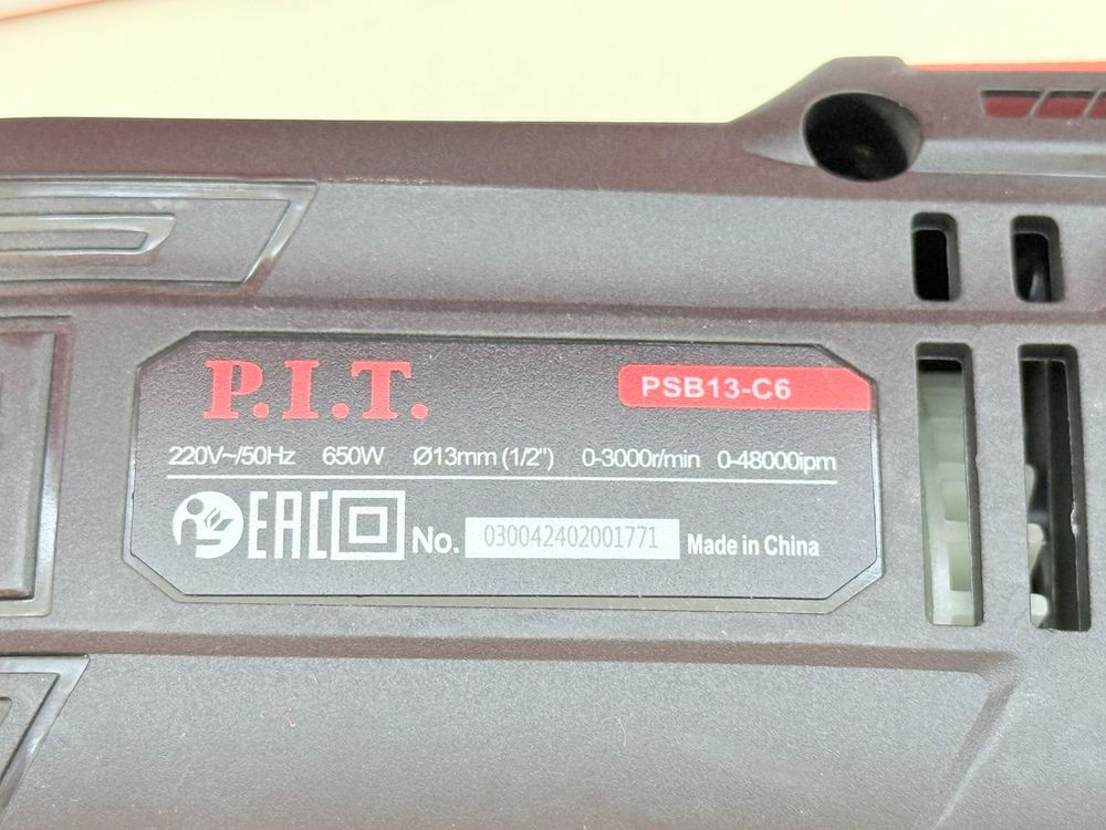 Дрель-ударная P.I.T. PSB13-C6