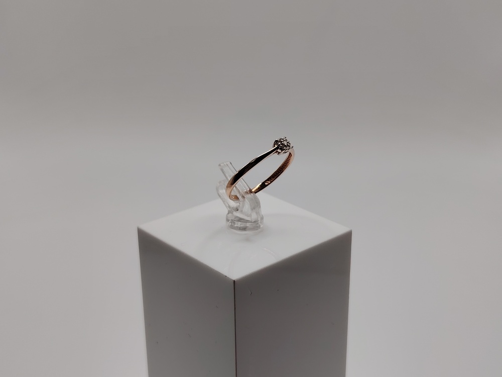 КОЛЬЦО БРИЛЛИАНТ Au 585