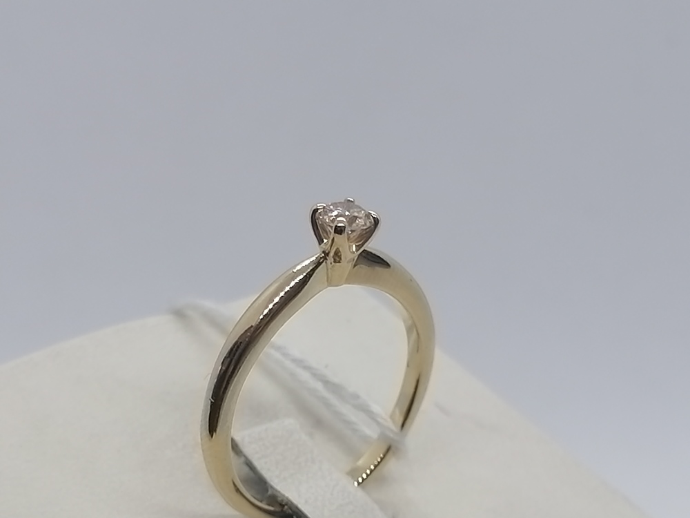 КОЛЬЦО БРИЛЛИАНТ Au 585