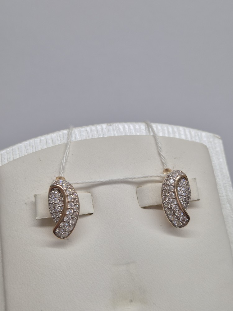 СЕРЬГИ С КАМНЯМИ (Au 585)