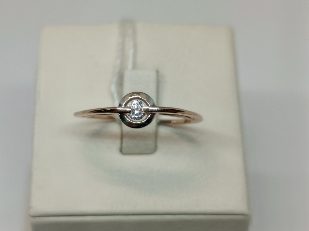 КОЛЬЦО С КАМНЕМ (Au 585)