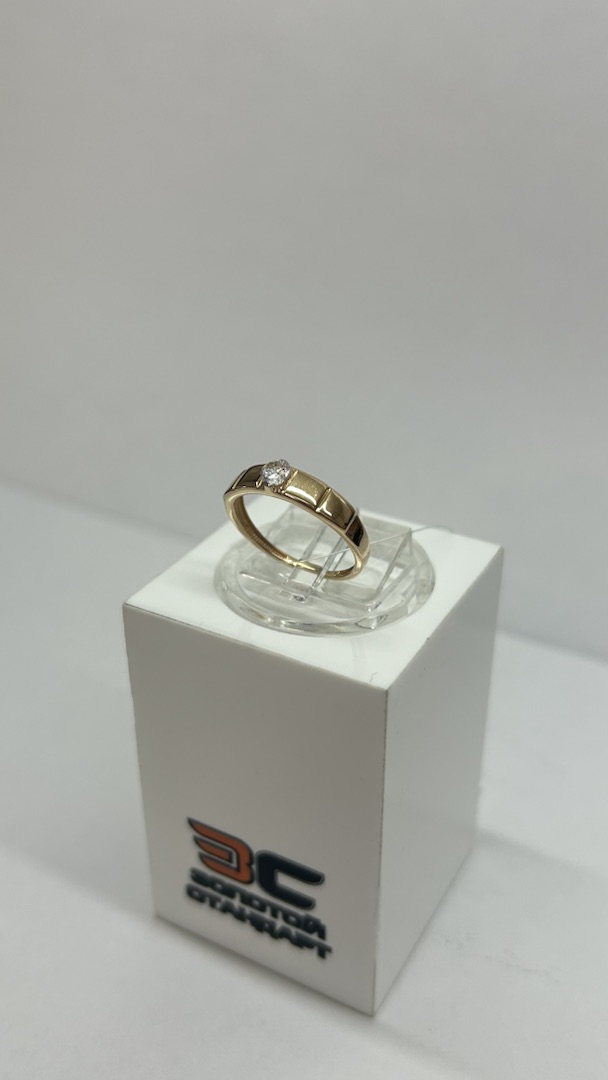 КОЛЬЦО С КАМНЕМ (Au 585)