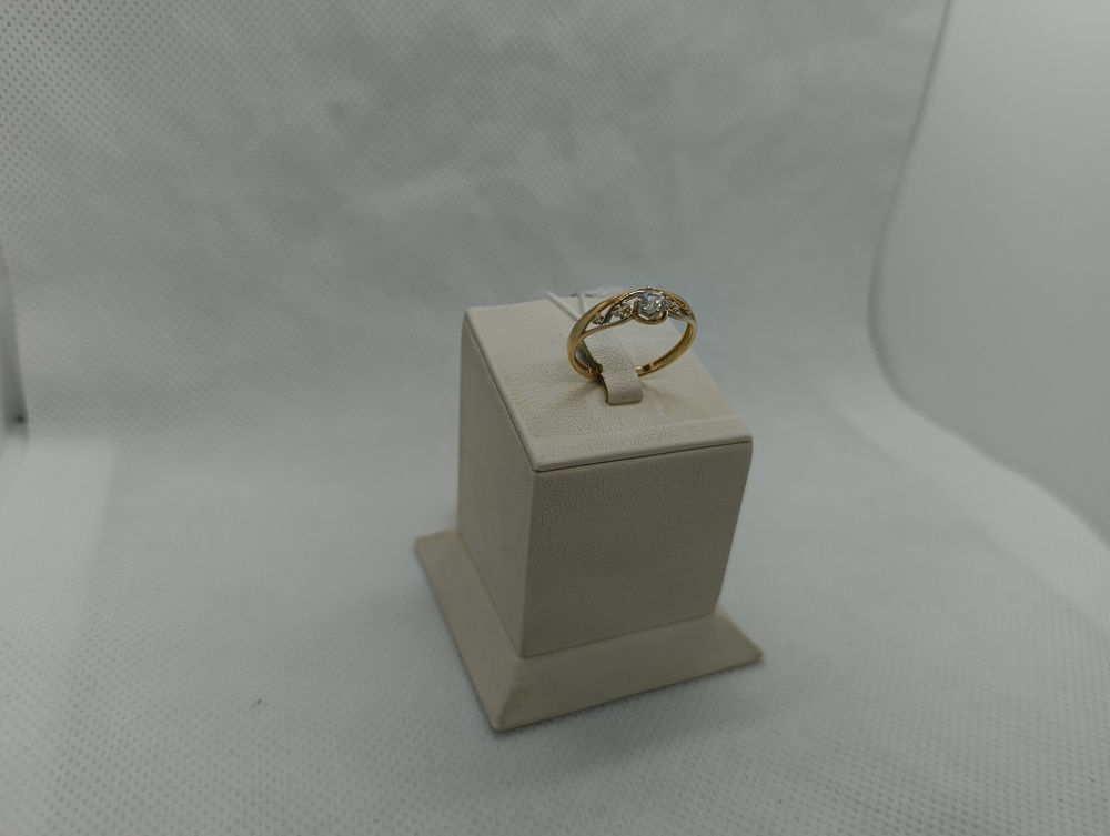 КОЛКМИ585 КОЛЬЦО С КАМНЯМИ (Au 585)