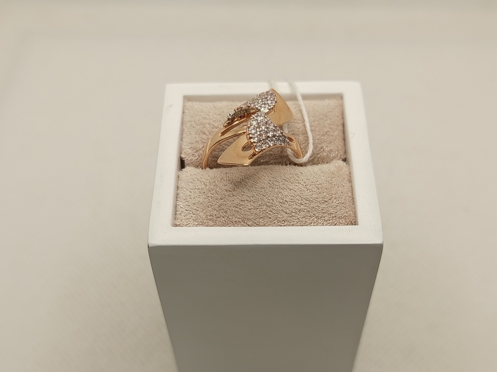 КОЛКМИ585 КОЛЬЦО С КАМНЯМИ (Au 585)