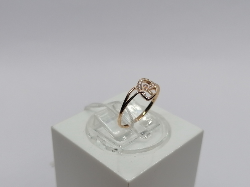 КОЛКМИ585 КОЛЬЦО С КАМНЯМИ (Au 585)