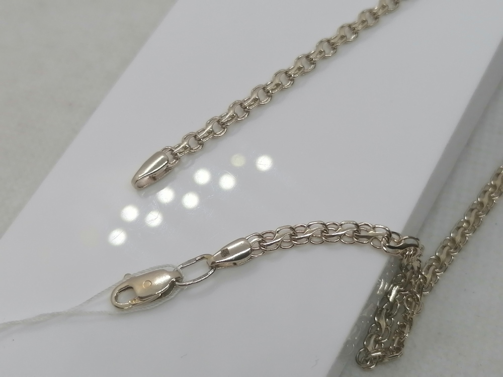 КОЛЬЕ С КАМНЯМИ Au 585