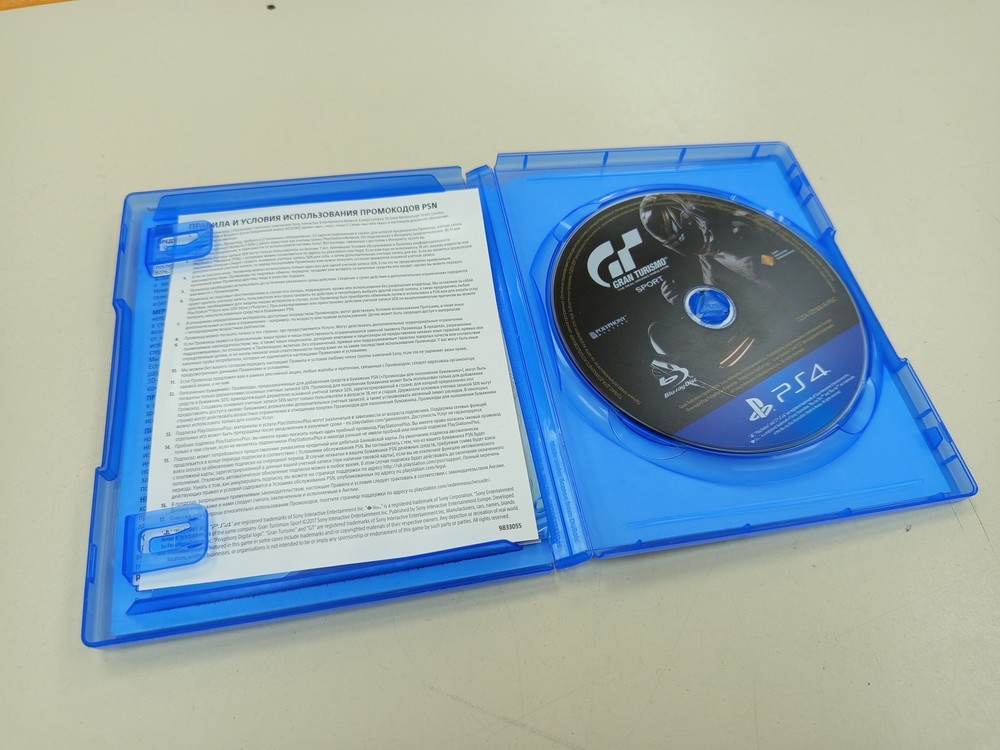 Игра  Playstation 4 Gran Turismo Sport