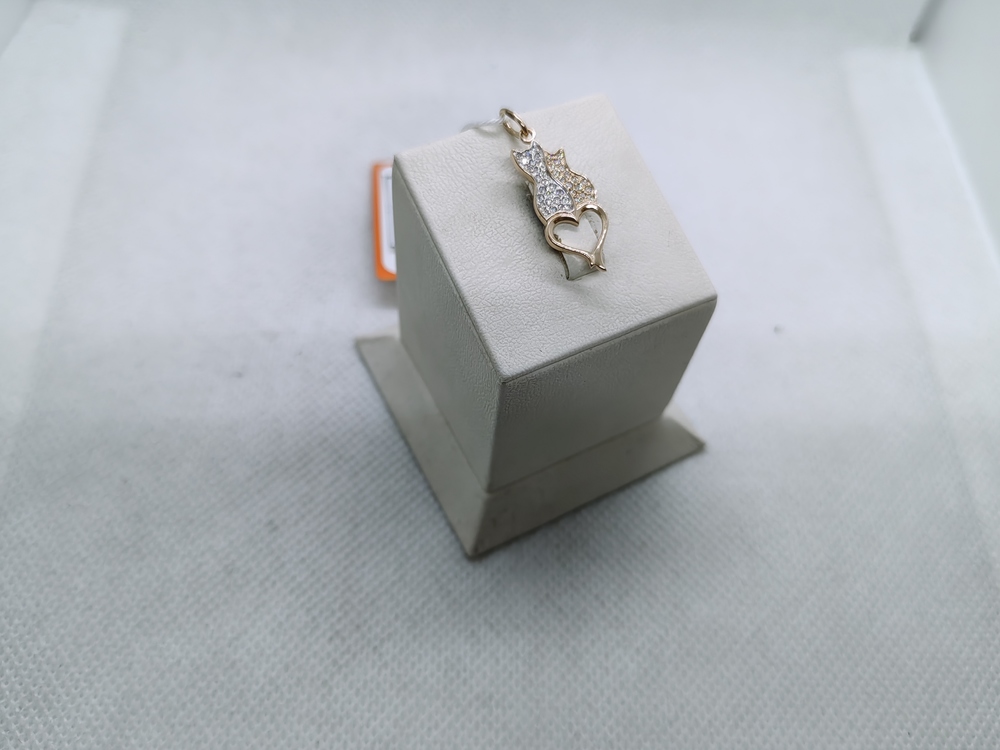 ПОДВЕСКА С КАМНЯМИ (Au 585)