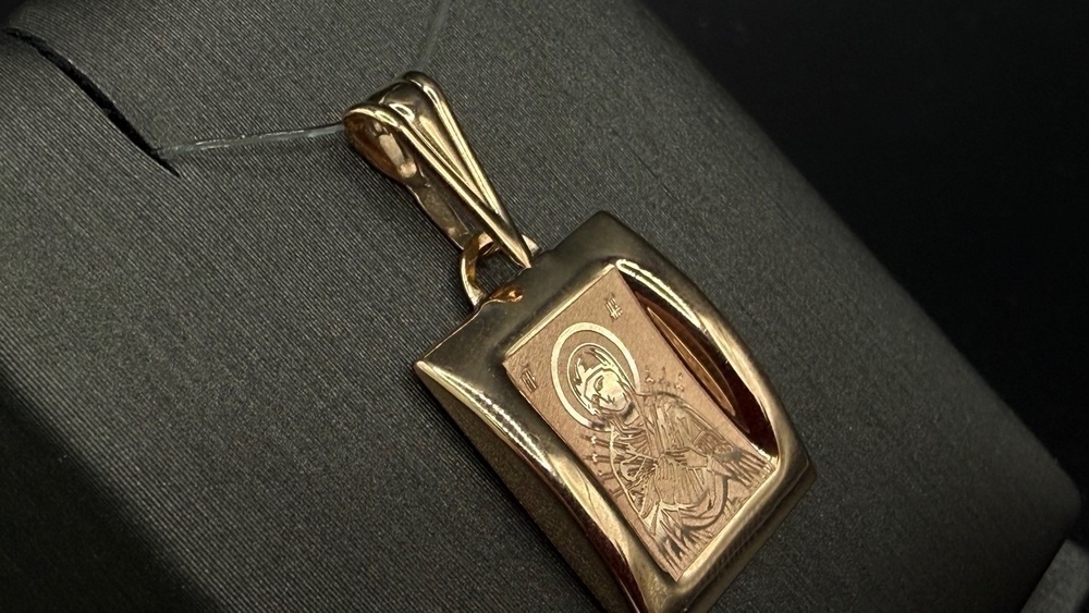 ПОДВЕСКА ИКОНА без камня (Au 585)