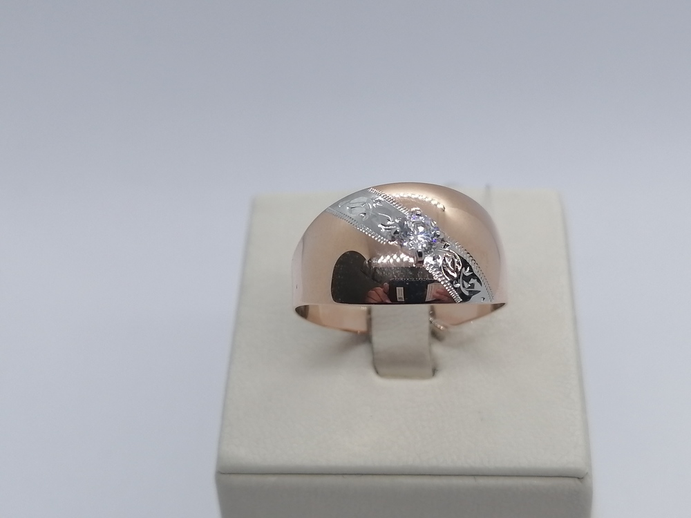 КОЛЬЦО С КАМНЕМ (Au 585)