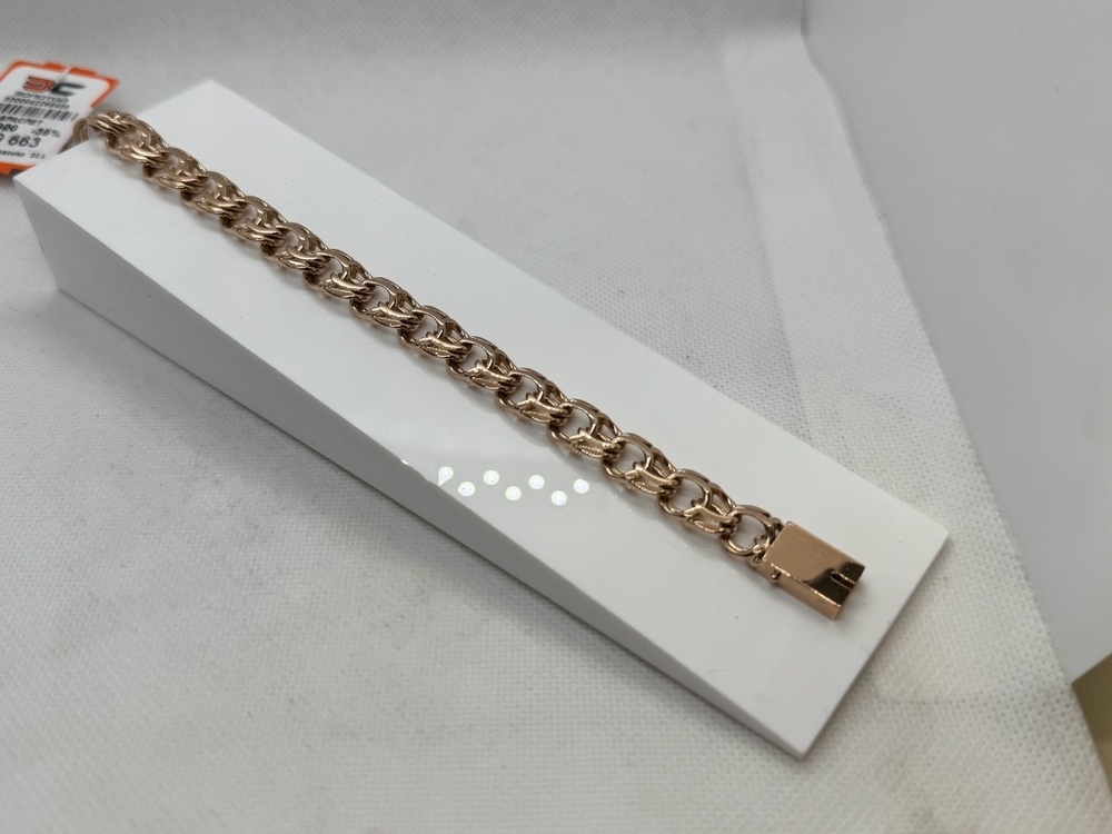 БРАСЛЕТ ПОЛНОВЕСНЫЙ Бисмарк (Au 585)