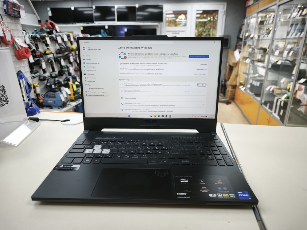 Ноутбук ASUS; Intel Core i7-12650H, GeForce RTX 3050 Ti, 16 Гб, 512 GB, Нет