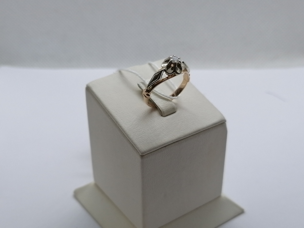 КОЛЬЦО С КАМНЕМ (Au 585)