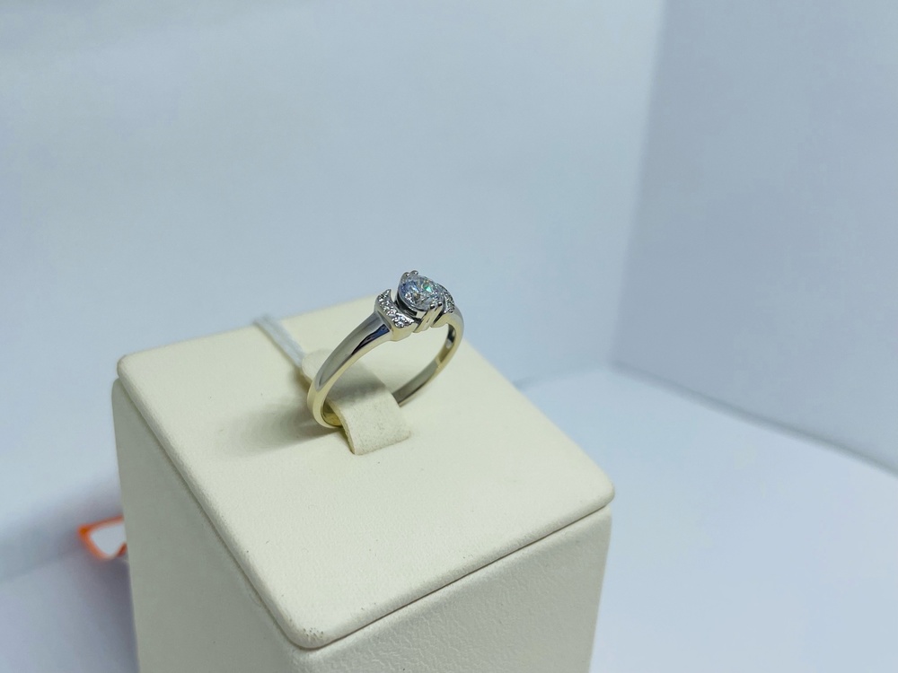 КОЛКМИ585 КОЛЬЦО С КАМНЯМИ (Au 585)