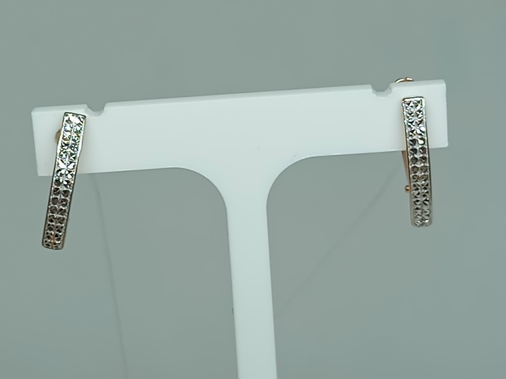 СЕРЬГИ БЕЗ КАМНЯ (Au 585)