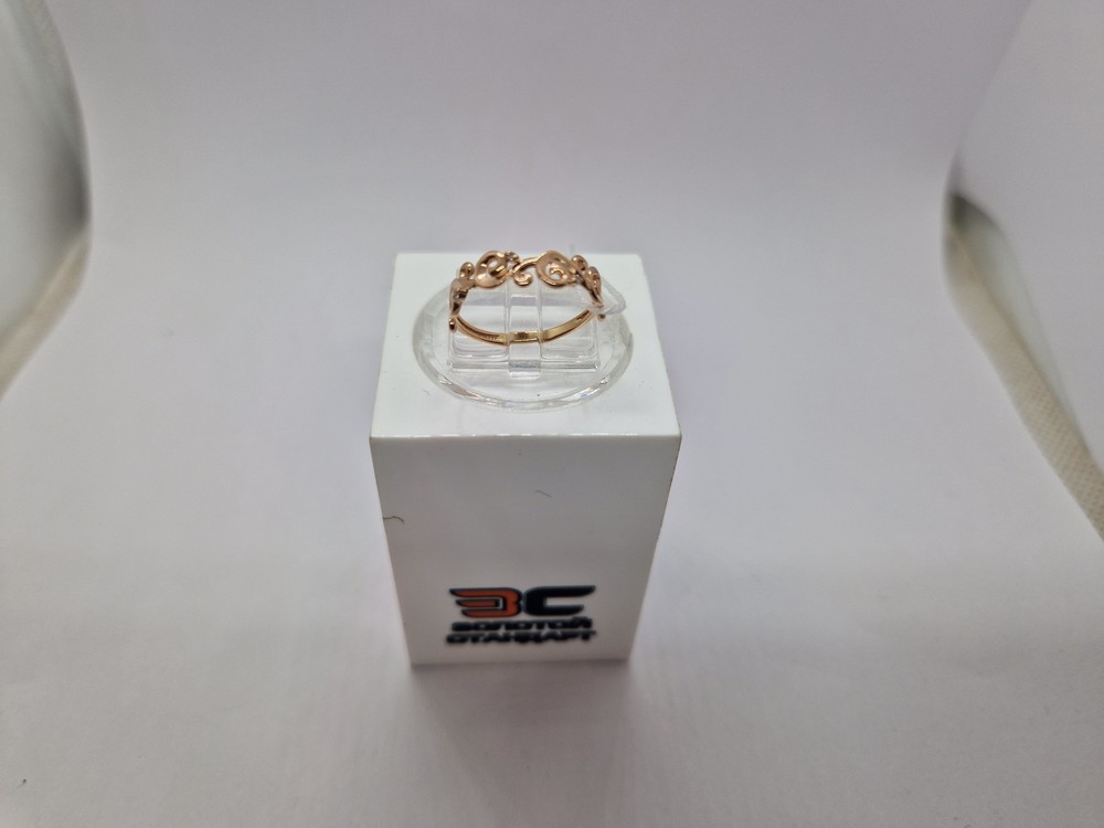 КОЛКМИ585 КОЛЬЦО С КАМНЯМИ (Au 585)