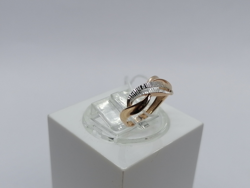 КОЛБКМ585 КОЛЬЦО БЕЗ КАМНЯ (Au 585)