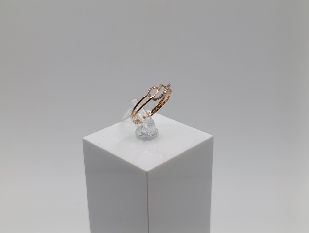 КОЛКМИ585 КОЛЬЦО С КАМНЯМИ (Au 585)