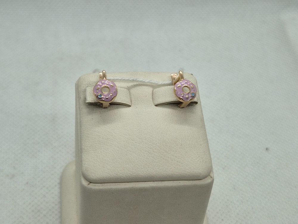 СЕРЬГИ С КАМНЯМИ (Au 585)