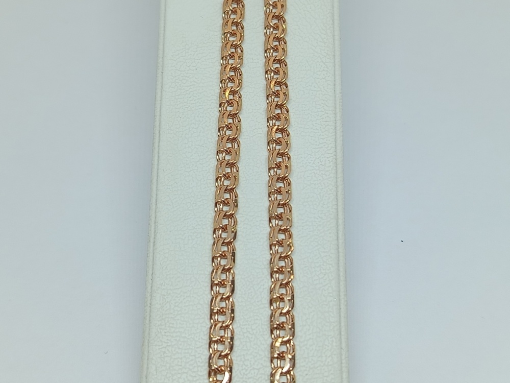 ЦЕПЬ ПОЛНОВЕСНАЯ Бисмарк (Au 585)