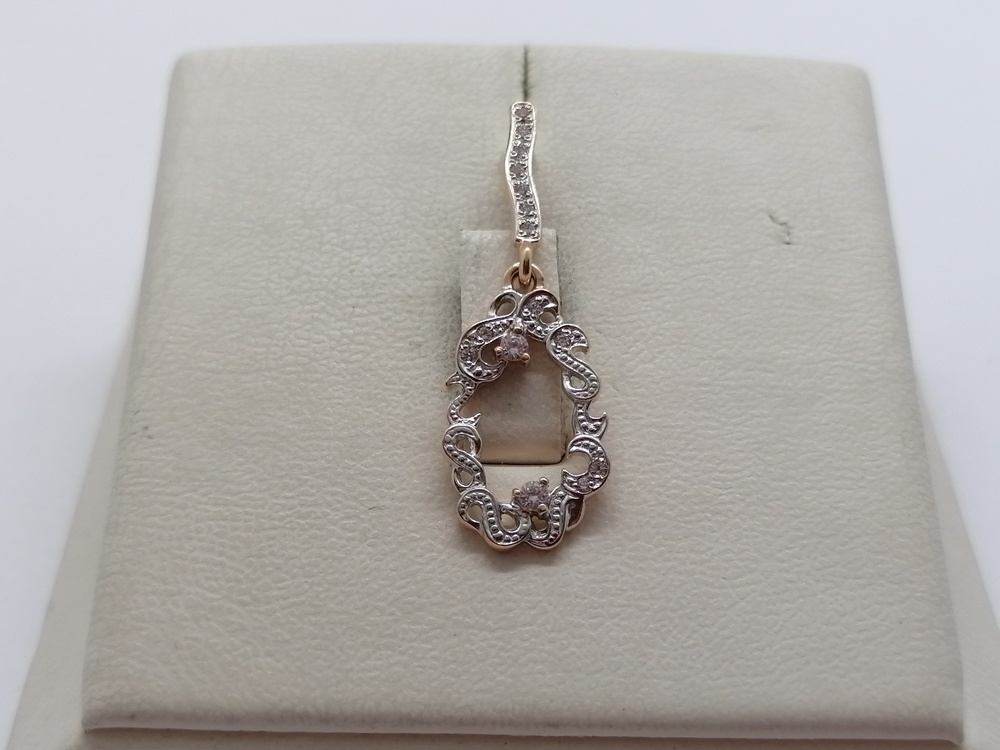 ПОДВЕСКА С КАМНЯМИ (Au 585)