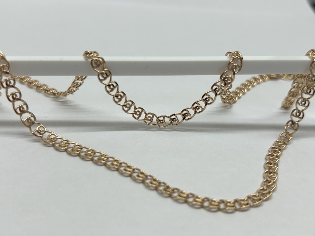 ЦЕПЬ ПУСТОТЕЛАЯ Лав (Au 585)