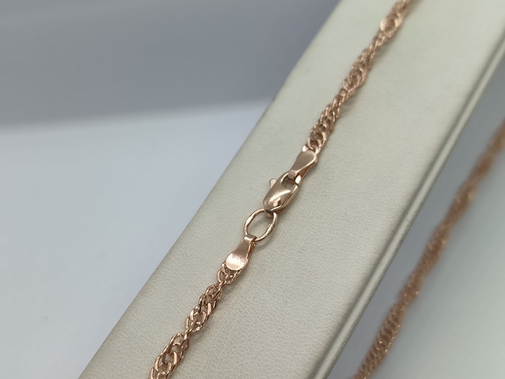 ЦЛСИ585 ЦЕПЬ ПОЛНОВЕСНАЯ Сингапур (Au 585)