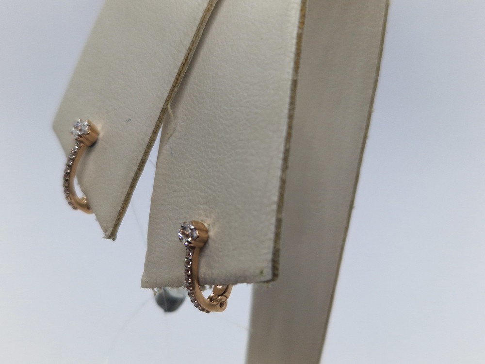 СЕРЬГИ С КАМНЯМИ (Au 585)