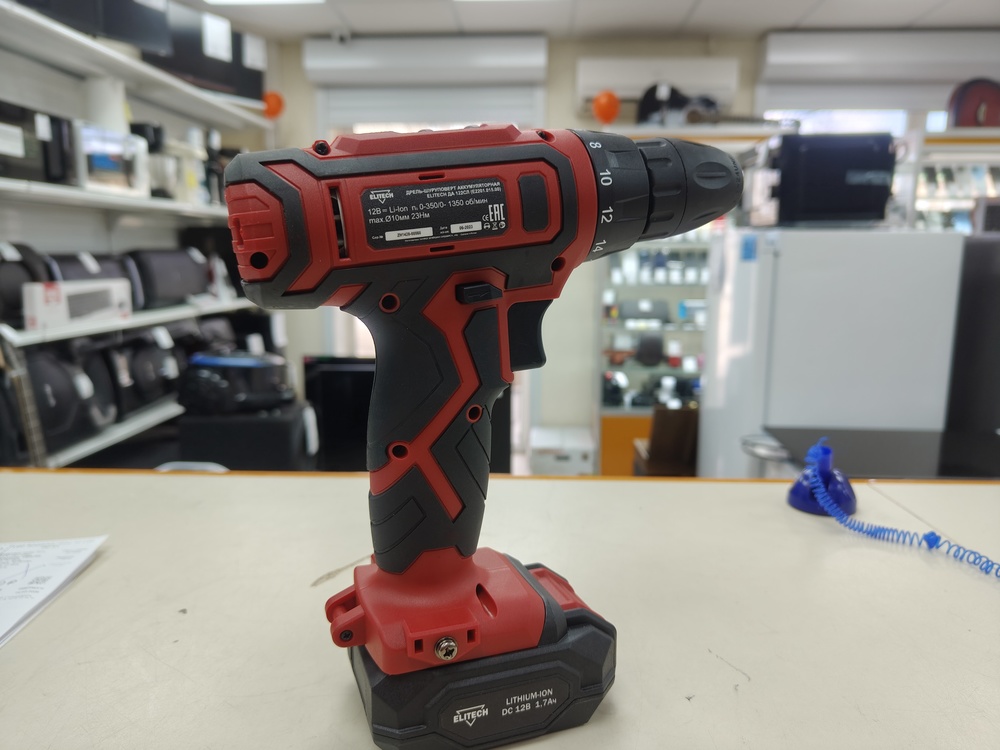 Шуруповерт Elitech ДА 122СЛ