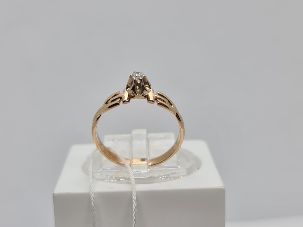 КОЛЬЦО С КАМНЕМ (Au 585)