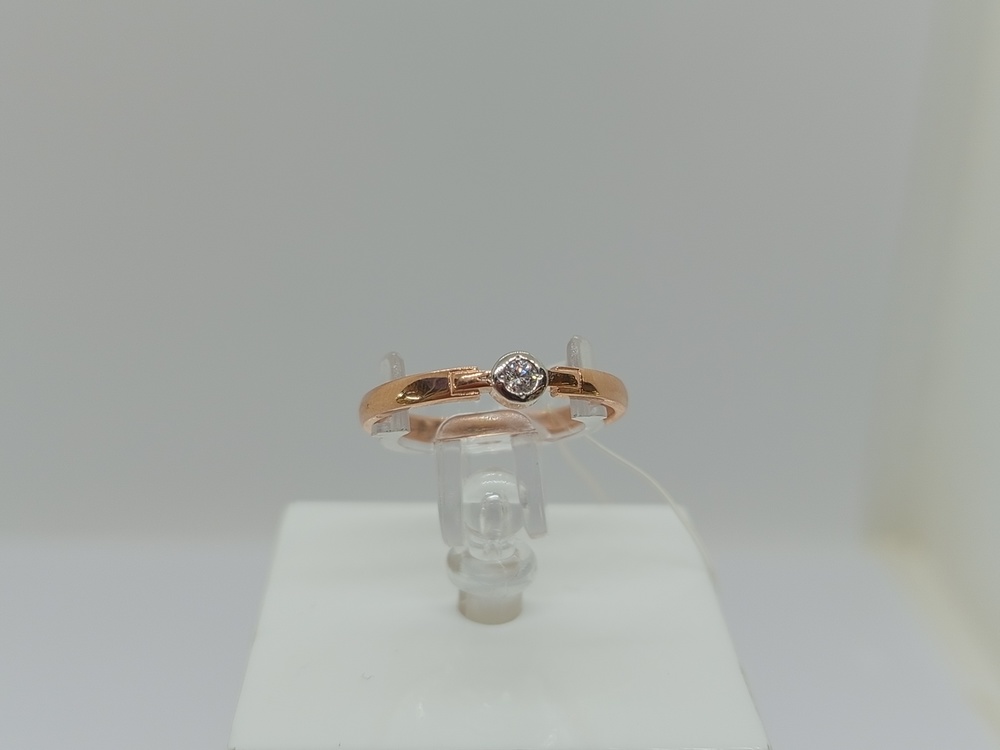 КОЛЬЦО С КАМНЕМ (Au 585)