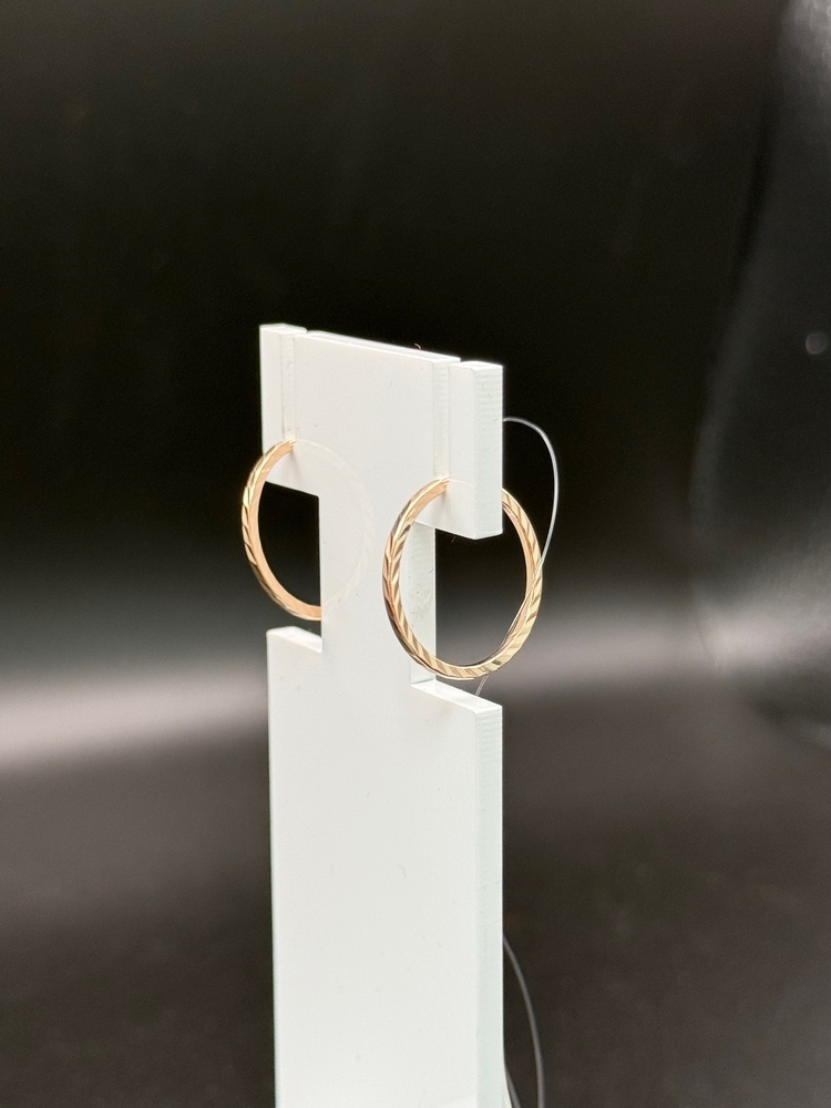 СЕРЬГИ КОНГО (Au 585)