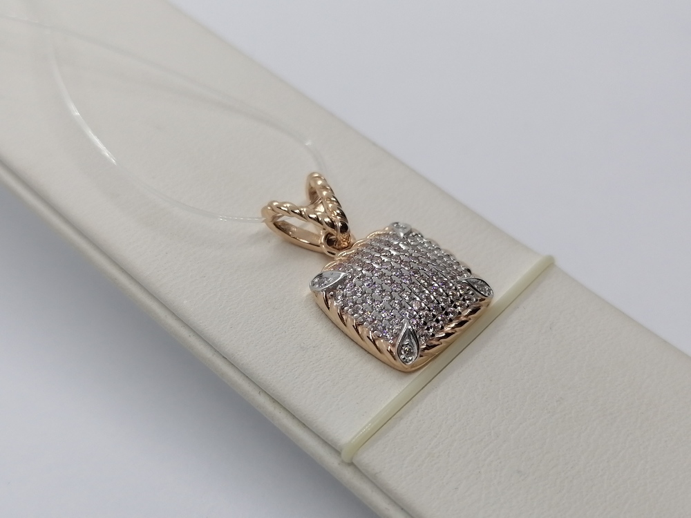 04-53-0819-00 ПОДВЕСКА С КАМНЯМИ (Au 585)