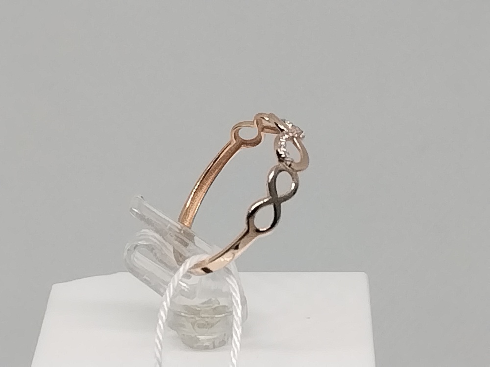 КОЛКМИ585 КОЛЬЦО С КАМНЯМИ (Au 585)