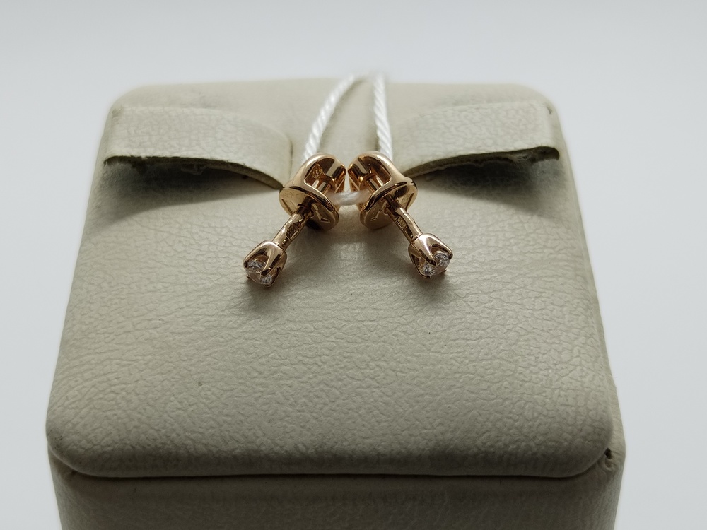 СЕРЬГИ ПУСЕТЫ (Au 585)