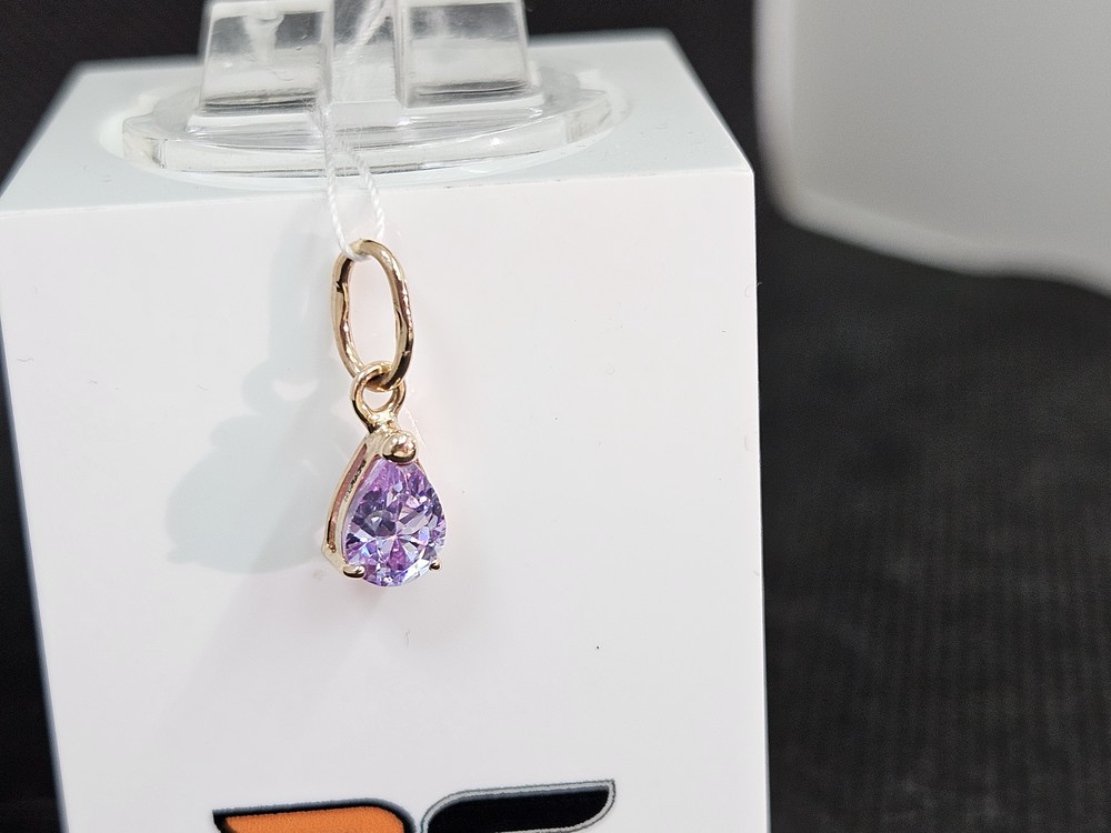 ПОДКМ585 ПОДВЕСКА С КАМНЕМ (Au 585)