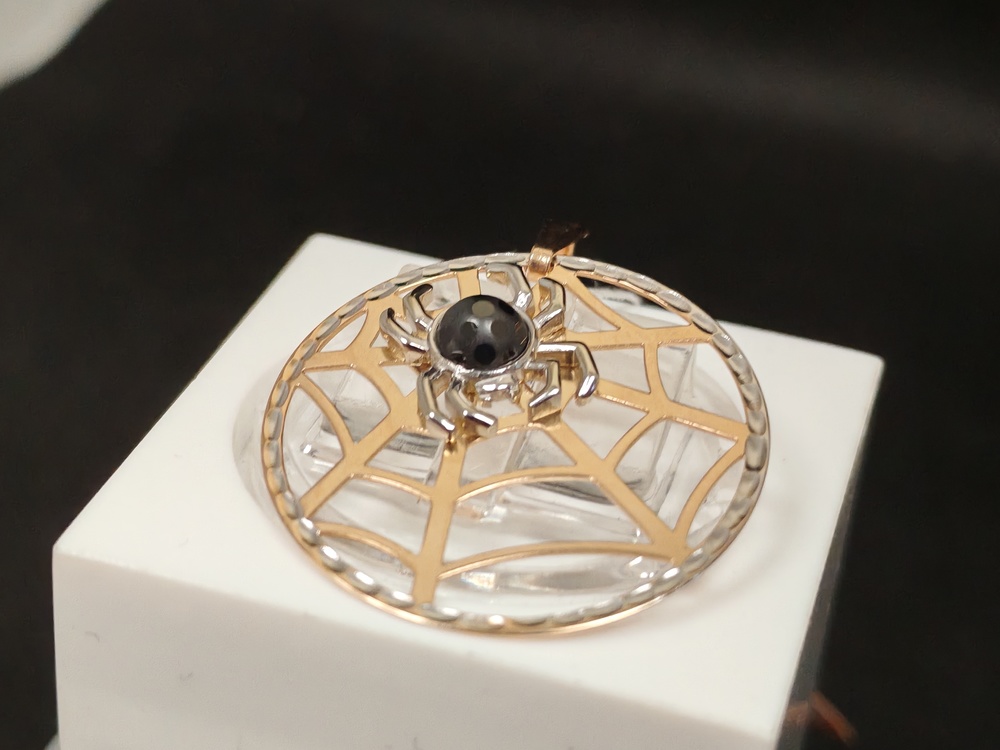 ПОДКМ585 ПОДВЕСКА С КАМНЕМ (Au 585)