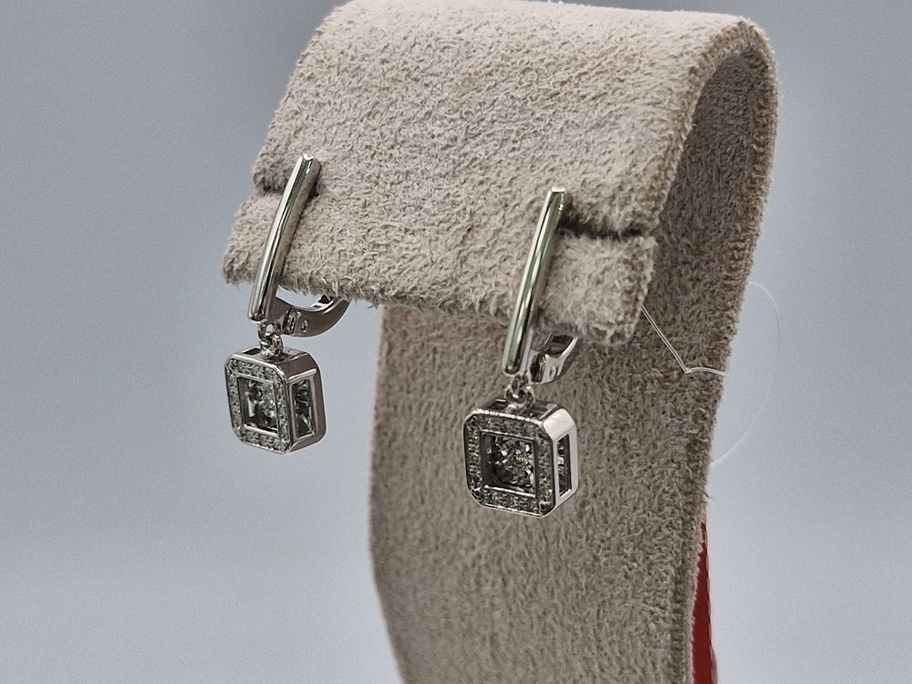 02-12-5903-31-00-1 СЕРЬГИ БРИЛЛИАНТ (Au 585)