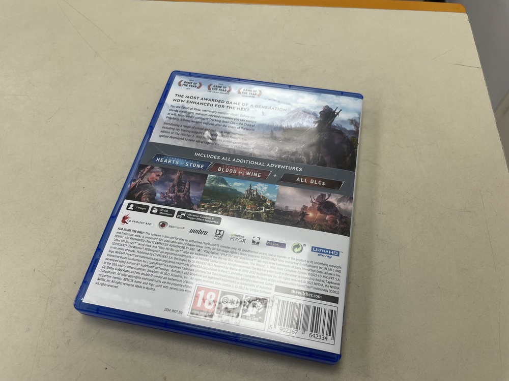 Игра Playstation 5 Witcher Wild Hunt