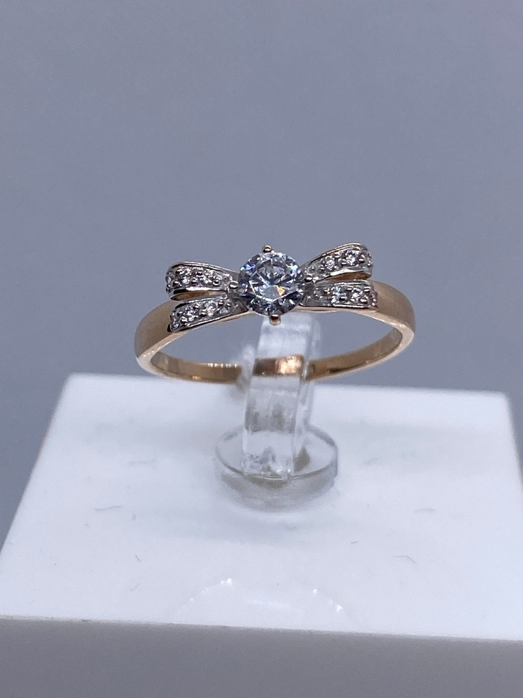 КОЛКМИ585 КОЛЬЦО С КАМНЯМИ (Au 585)